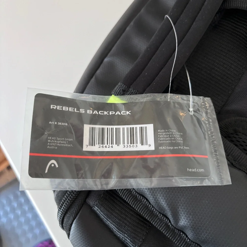 HEAD Rebels Ski Backpack NWT